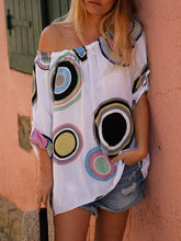 Load image into Gallery viewer, Yellow Casual Patchwork Shirts &amp; Tops
