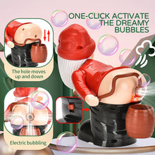 Load image into Gallery viewer, Funny Santa Bubble Blowing Machine