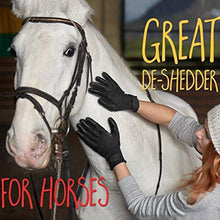 Load image into Gallery viewer, Pet Grooming Gloves For Cats, Dogs &amp; Horses - ( 1 pair )