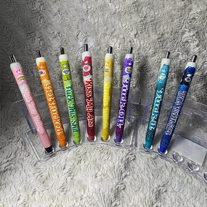 Funny bear pens set of 8pcs