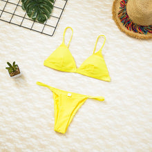 Load image into Gallery viewer, Solid Color Bikini Set