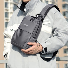 Load image into Gallery viewer, Men&#39;s Oxford Cloth Chest Knapsack