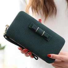 Load image into Gallery viewer, Women Bowknot Long Wallet