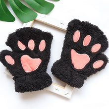 Load image into Gallery viewer, Paw Fingerless Gloves