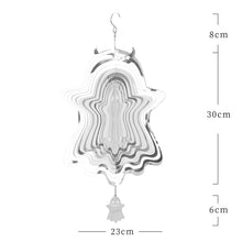 Load image into Gallery viewer, Halloween Themed 3D Optical Illusion Hanging Wind Spinner
