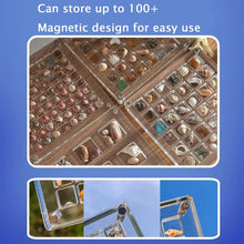 Load image into Gallery viewer, Acrylic Magnetic Seashell Display Box