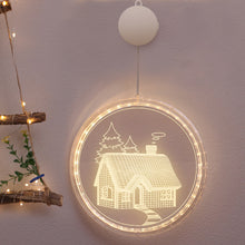 Load image into Gallery viewer, 3D Christmas Hanging Lamp