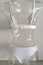 Load image into Gallery viewer, Mesh Embroidered Flower Bikini Swimsuit .bi