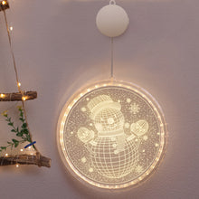Load image into Gallery viewer, 3D Christmas Hanging Lamp