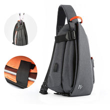 Load image into Gallery viewer, Men&#39;s waterproof crossbody chest bag