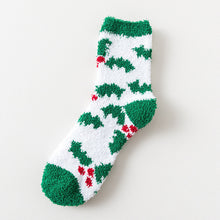 Load image into Gallery viewer, Christmas Fuzzy Fluffy Socks