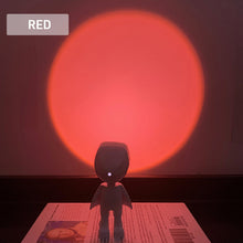 Load image into Gallery viewer, Romantic Modern Robot Sunset Lamp