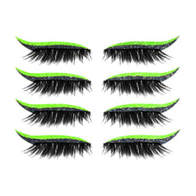 Load image into Gallery viewer, Reusable Eyeliner And Eyelash Stickers (4 Pairs)