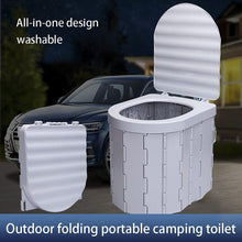 Load image into Gallery viewer, Portable Toilet For Outdoor Camping Travelling