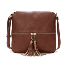 Load image into Gallery viewer, Medium Crossbody Bag with Tassel