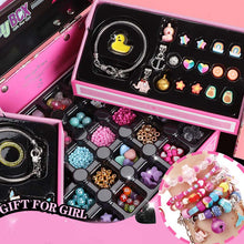 Load image into Gallery viewer, Girls Charm Bracelet Making Kit