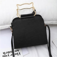 Load image into Gallery viewer, Printed kitten handbag