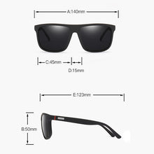 Load image into Gallery viewer, Black Frame Polarized Sunglasses