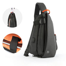 Load image into Gallery viewer, Men&#39;s waterproof crossbody chest bag