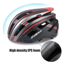 Load image into Gallery viewer, Bike Helmet with Goggles Visor and LED Back Light