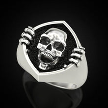 Load image into Gallery viewer, Neo-Gothic Style Skull Unisex Ring