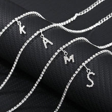 Load image into Gallery viewer, Rhinestone Letter Anklets