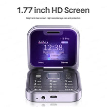 Load image into Gallery viewer, 2024 New Mini Flip Mobile Phone 2 SIM Card Small Display Foldable Cell Phone