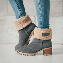 Load image into Gallery viewer, Heatseeker Women's Thermal Calf Wedge Boots