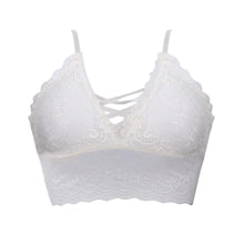 Load image into Gallery viewer, Wireless Sexy Floral Lace Bra, Adjustable Straps