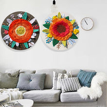 Load image into Gallery viewer, Colorful floral embroidery craft kits