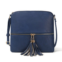 Load image into Gallery viewer, Medium Crossbody Bag with Tassel