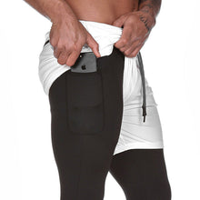 Load image into Gallery viewer, Men's Fitness Shorts with Leggings