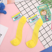 Load image into Gallery viewer, Women Transparent Mesh Socks