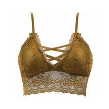 Load image into Gallery viewer, Wireless Sexy Floral Lace Bra, Adjustable Straps