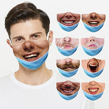 Load image into Gallery viewer, Simulation Human 3D Face Mask