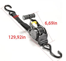 Load image into Gallery viewer, Retractable Auto Ratchet Strap