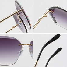 Load image into Gallery viewer, Diamond Hexagonal Sunglasses