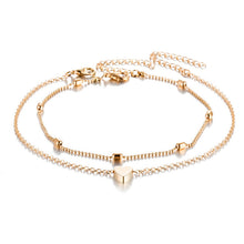 Load image into Gallery viewer, Fashion Heart Anklets for Women