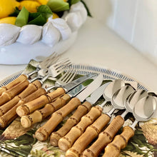 Load image into Gallery viewer, Luxury Bamboo Handle Tableware