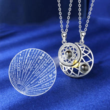 Load image into Gallery viewer, Magnet Necklace Valentine&#39;s Day Projection Necklace