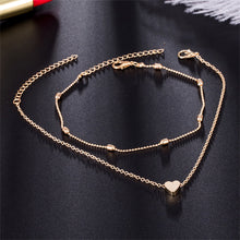 Load image into Gallery viewer, Fashion Heart Anklets for Women
