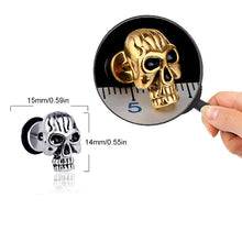Load image into Gallery viewer, Skull Ear Piercing Earring Stud