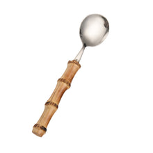 Load image into Gallery viewer, Luxury Bamboo Handle Tableware