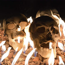 Load image into Gallery viewer, Halloween Ceramic Skeleton Bonfire