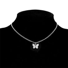 Load image into Gallery viewer, Butterfly and Star Pendant Necklace