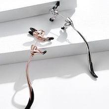 Load image into Gallery viewer, Delicate Long Fox Earrings
