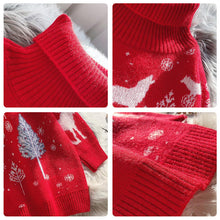 Load image into Gallery viewer, Christmas Pattern Knitted Sweater