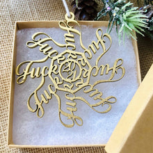 Load image into Gallery viewer, Snowflake Christmas Ornament