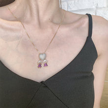 Load image into Gallery viewer, Cute Doll Pendant Heart Necklace
