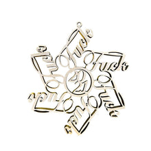 Load image into Gallery viewer, Snowflake Christmas Ornament
